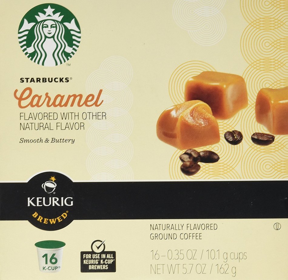 Starbucks Caramel K Cups 16-0.35 OZ N2