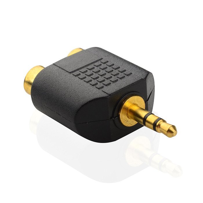 Cable Matters 5-Pack, Gold Plated 3-RCA Coupler N51