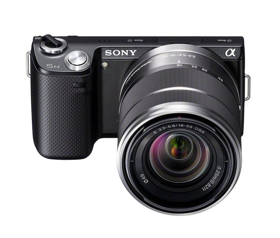 Sony NEX-5N 16.1 MP Mirrorless Digital Camera with Touchscreen - Body Only (Black) N2