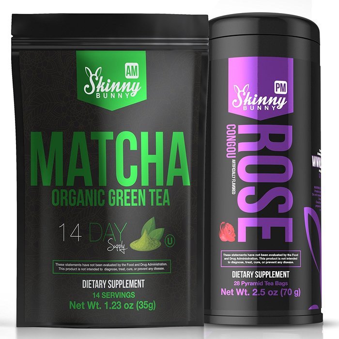 Skinny Bunny Tea Weight Loss & Detox Bundle: Manage Weight, Support Immune System, Healthy Cleanse & Promote Health... N20