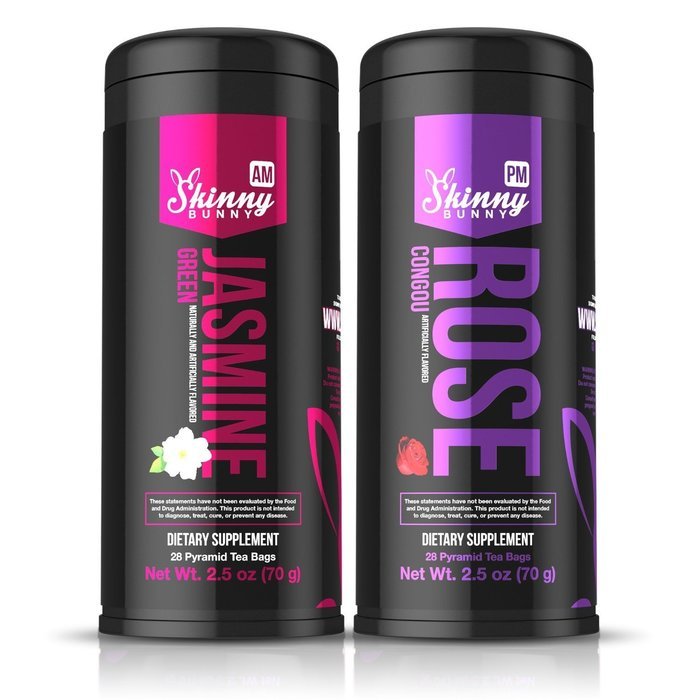 Skinny Bunny Tea Weight Loss & Detox Bundle: Manage Weight, Support Immune System, Healthy Cleanse & Promote Health... N21