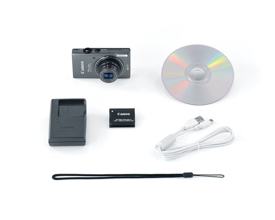 Canon PowerShot ELPH 130 IS 16.0 MP Digital Camera with 8x Optical Zoom 28mm Wide-Angle Lens and 720p HD Video... N3