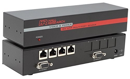 Hall Research UV4-S Video and Phantom Power over UTP Extender