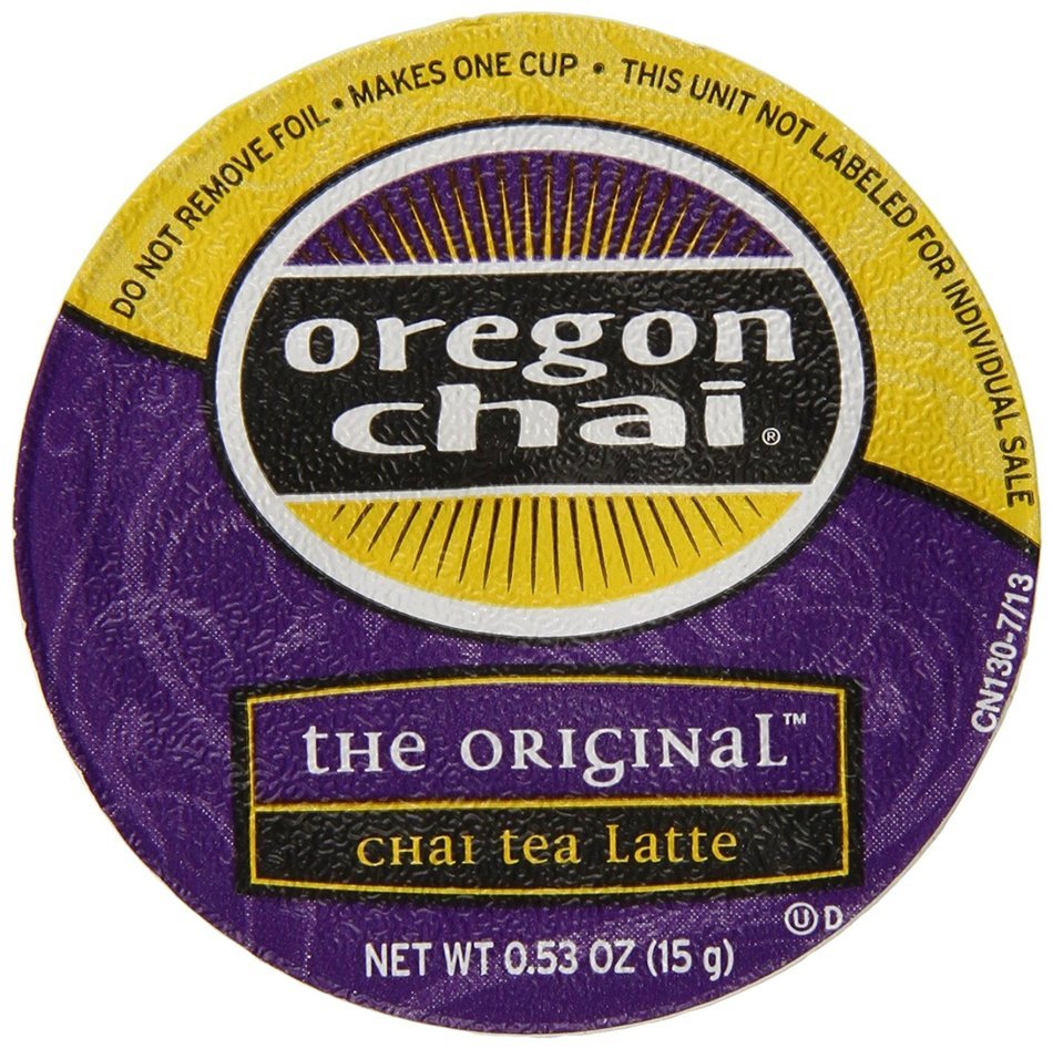 Oregon Chai Oregon Chai Single Serve Cups, 12 Count N6