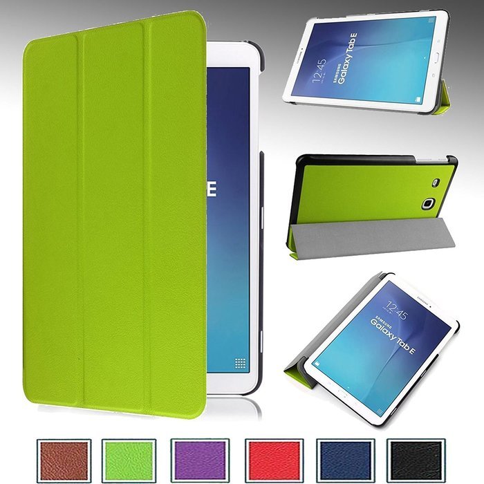 For Samsung Galaxy Tab E 9.6" Case - e-PlanetPro Magnetic closure Luxury QUALITY PU LEATHER Hard Shell PROTECTIVE... N15