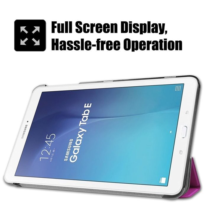 For Samsung Galaxy Tab E 9.6" Case - e-PlanetPro Magnetic closure Luxury QUALITY PU LEATHER Hard Shell PROTECTIVE... N17