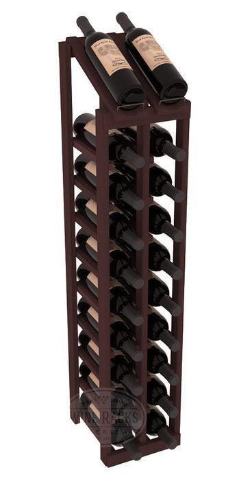 Wine Racks America Redwood 2 Column 10 Row Display Top Kit. 13 Stains to Choose From!