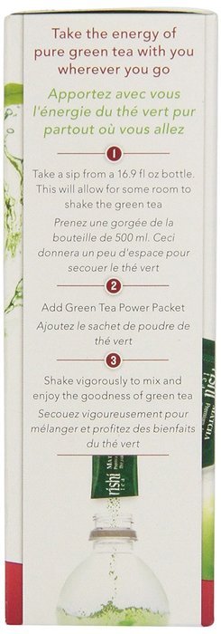 Rishi Tea Organic Matcha Japanese Green Tea Powder, 12 travel packets, 0.63 Ounces Box N6