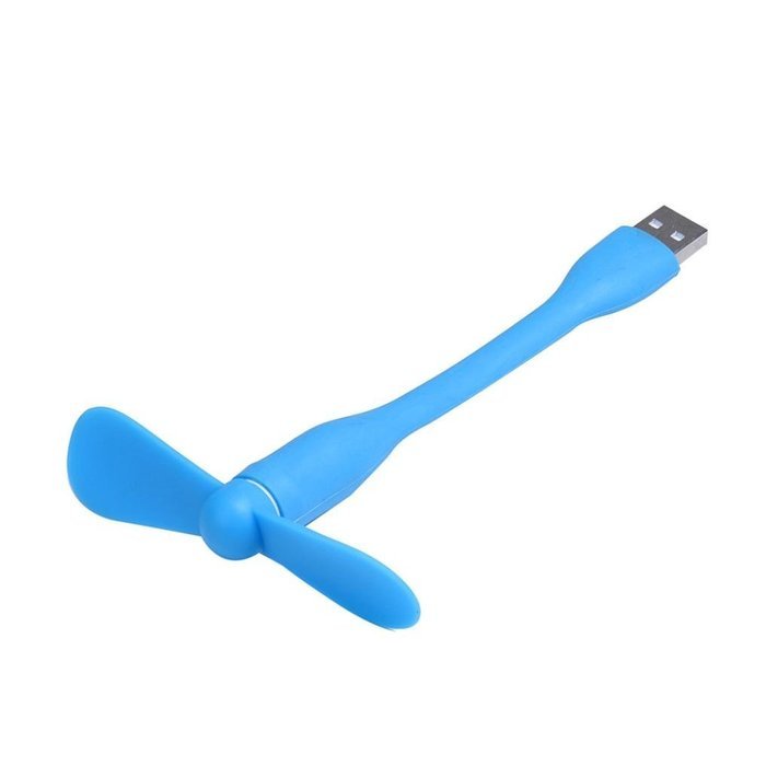 AMA(TM) Portable Flexible Mini USB Cooling Fan Air Conditioner Cooler for Laptop Computer (Hot Pink) N20