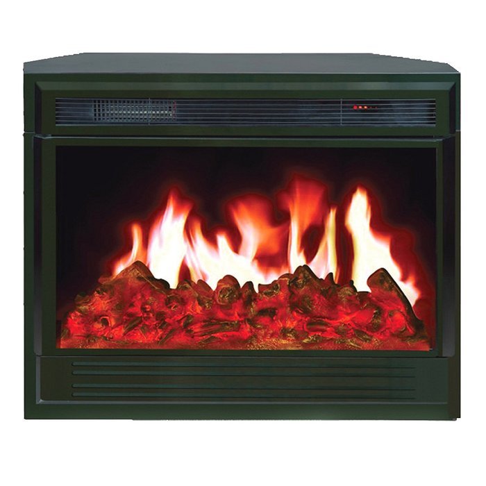 Yosemite Home Decor DF-EFP955B Hardy Electric Insert, Black