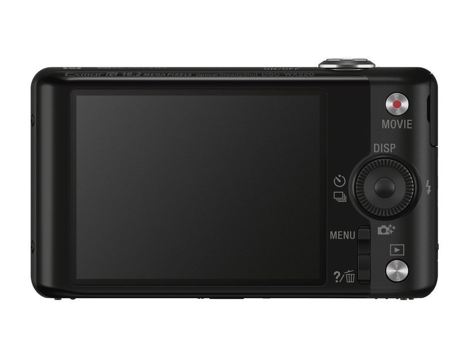 Sony DSCWX220/B 18.2 MP Digital Camera with 2.7-Inch LCD (Black) N3