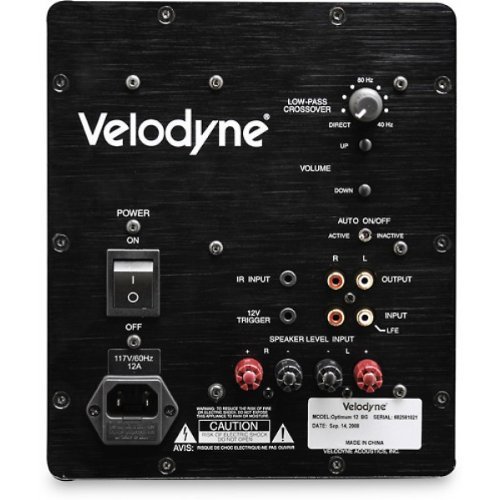 Velodyne Optimum Series 10-Inch Subwoofer Enclosures (Black)