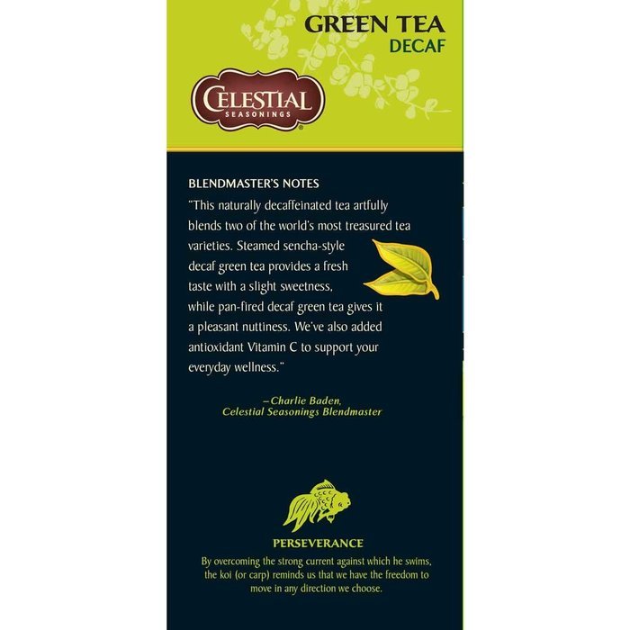 Celestial Seasonings Decaf Mint Green Tea, 20 Count (Pack of 6) N58