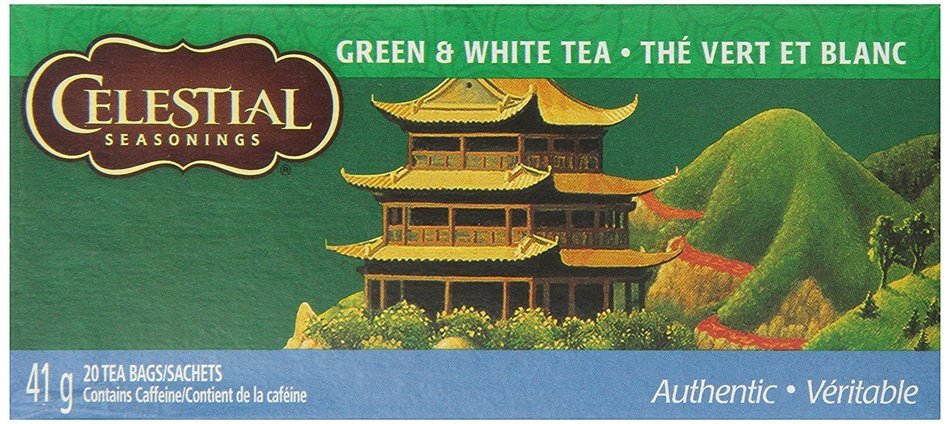 Celestial Seasonings Decaf Mint Green Tea, 20 Count (Pack of 6) N64