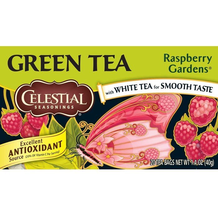 Celestial Seasonings Decaf Mint Green Tea, 20 Count (Pack of 6) N65