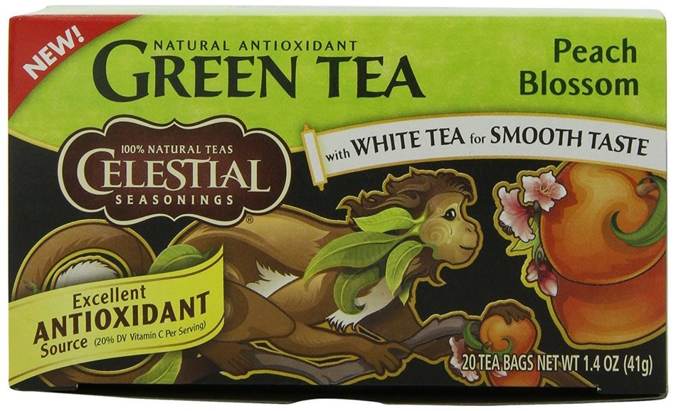 Celestial Seasonings Decaf Mint Green Tea, 20 Count (Pack of 6) N66