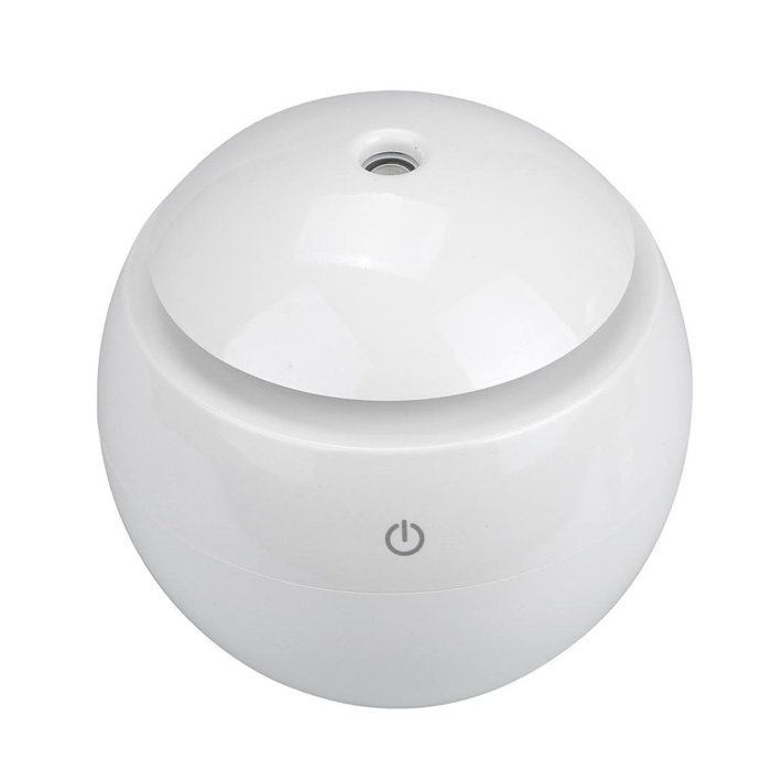 AutumnFall LED Aroma Ultrasonic Humidifier USB Essential Oil Diffuser Air Purifier (Black) N3