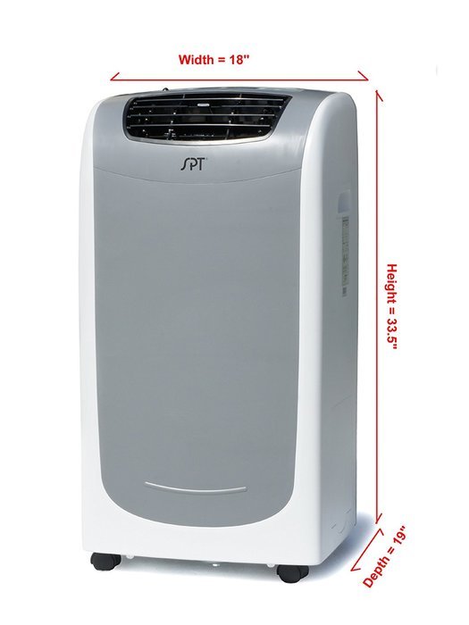 SPT 13,000BTU Dual-Hose Portable AC N2