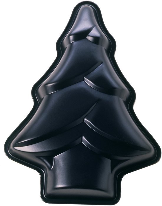 Kaiser 7006424510 Christmas Tree Cake Pan, Gray