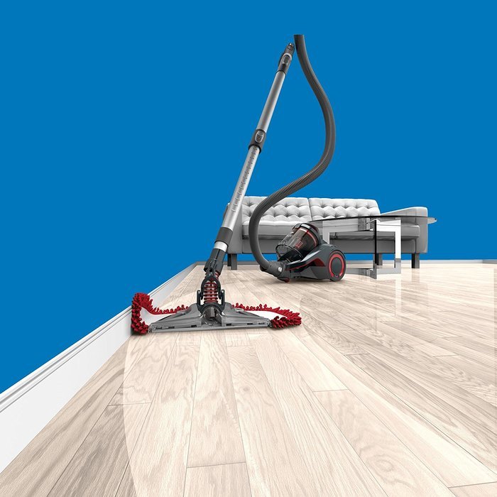 Dirt Devil SD40055B Dash Multi Power Carpet and Hard Floor Cyclonic Canister with Swipes - Corded N9