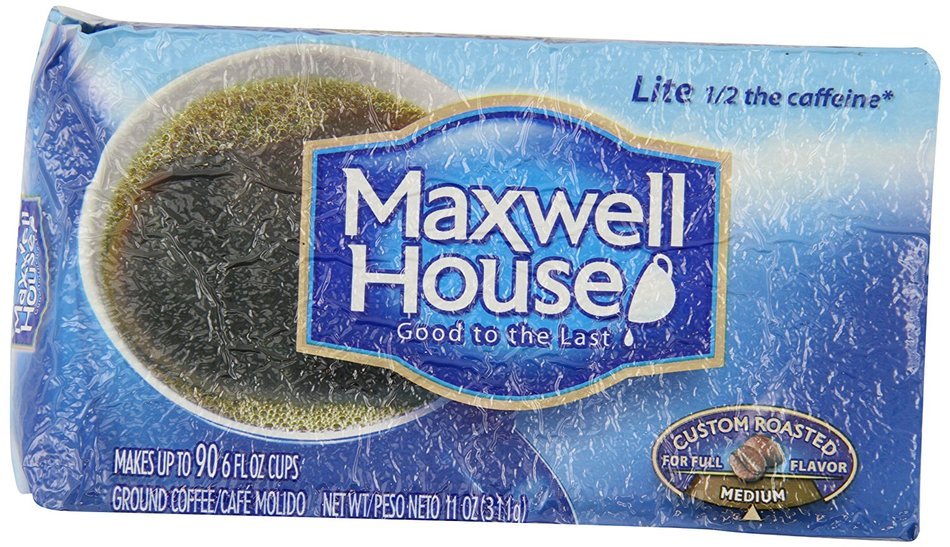 Maxwell House Ground Coffee Canister, Wake Up Roast, 30.65 Ounce N61 ...