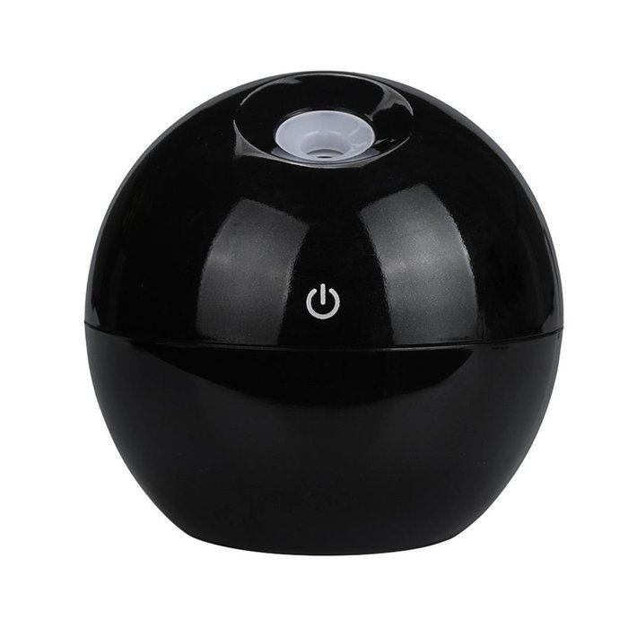 AutumnFall LED Aroma Ultrasonic Humidifier USB Essential Oil Diffuser Air Purifier (Black) N4