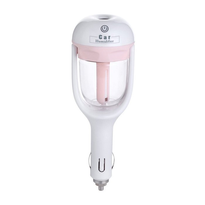 IPUIS Car Air Humidifier with USB Changer Port Aromatherapy Essential Oil Aroma Diffuser Air Purify Car charger... N27