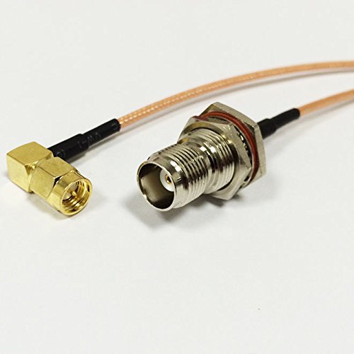 SMA male RA to TNC Female bulkhead pigtail cable RG316 6inch for wireless router Good Quality Fast USA Shipping