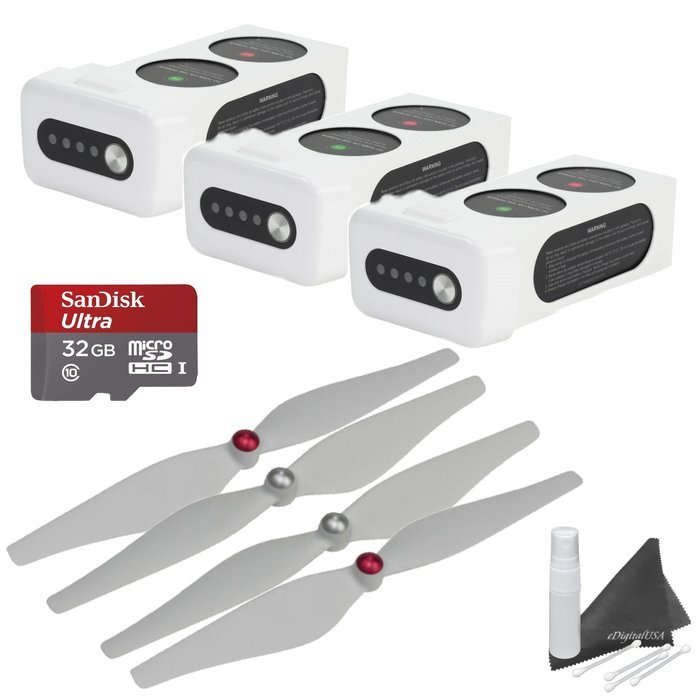 Autel Robotics X-Star Premium Accessory Bundle: Includes 32GB SanDisk MicroSD Card + 3 X-Star Premium Batteries...