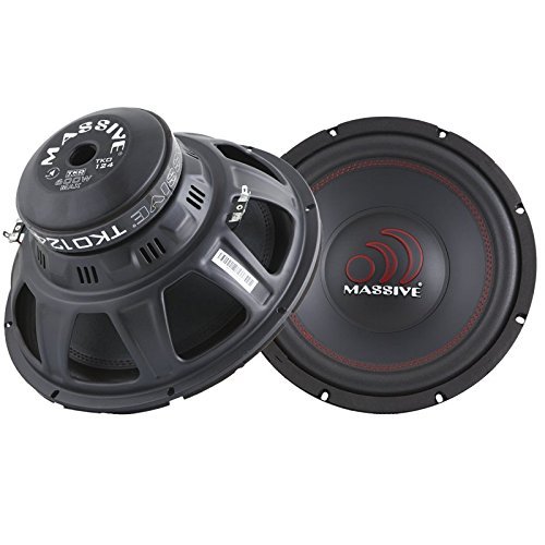 Massive Audio TKO-124 12" Dual 4-Ohm TKO Series Car Subwoofer