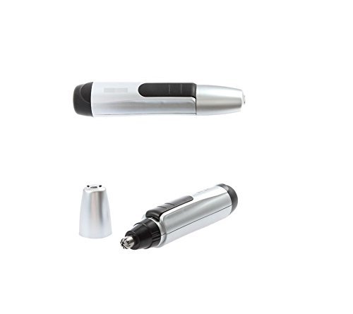 RioRand&reg; New Nose Ear Hair Removal Trimmer Shaver Clipper Cleaner Silver and Black