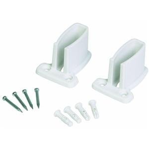 ClosetMaid 2178200 White Wire Shelf End Bracket by ClosetMaid