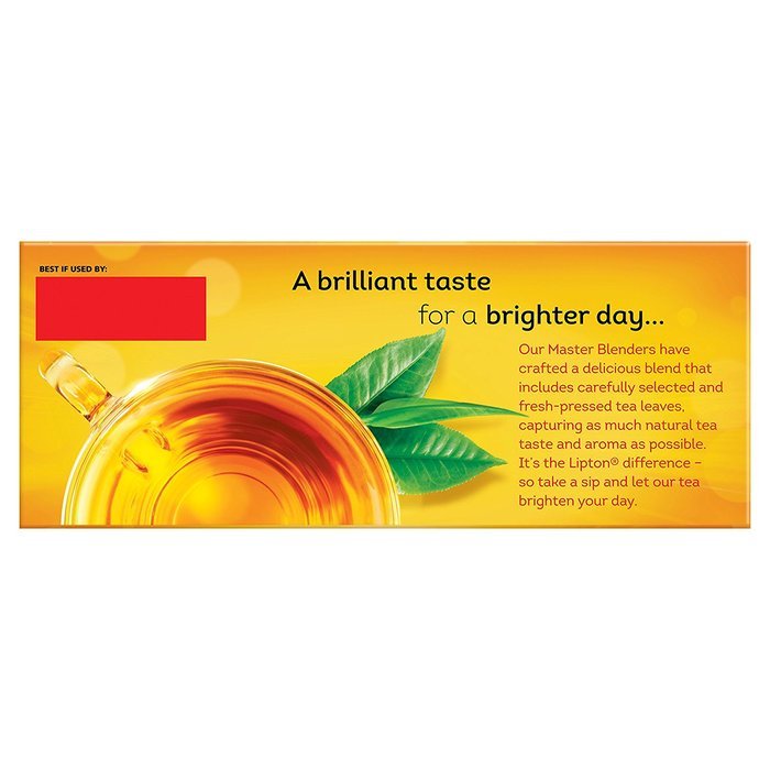 Lipton Black Tea Bags, America's Favorite Tea 50 ct N5