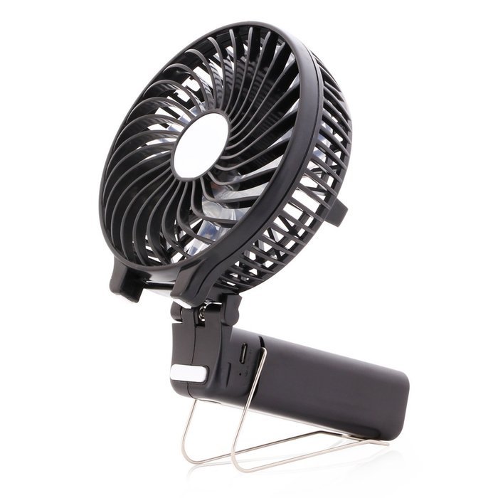 DOIOWN Handheld Portable Table Mini Fan Battery Rechargeable (Blue) N26