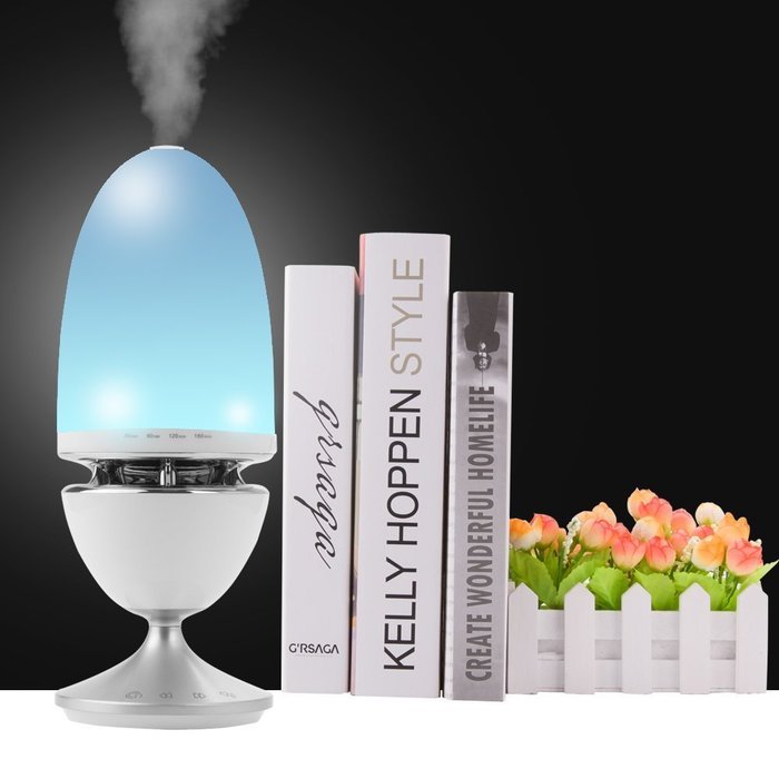Veesee 100ml Aromatherapy Essential Oil Diffuser 7 Color Auto-Changing Mode Portable Ultrasonic Cool Mist Aroma... N4
