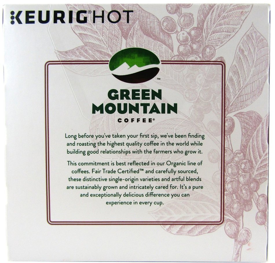 Green Mountain Coffee Organic Sumatra Aceh Keurig K-Cups, 16 Count N3