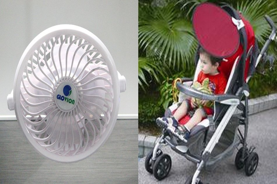 [Update Version with 6.5 Ft Micro Charging Cable] Glovion Baby Clip Stroller Fan - USB Rechargeable Portable Fan... N11