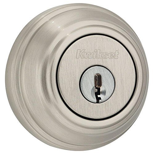 Kwikset R67BTAPCP Sat NI SGL Cyl Deadbolt by Kwikset