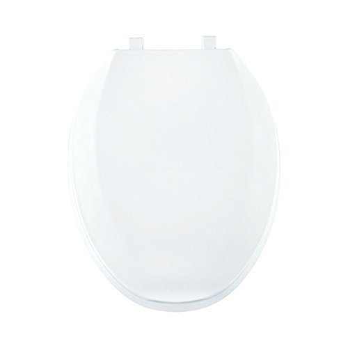 Centoco AMFR800STSS-001 Plastic Elongated Toilet Seat with Closed Front, White by Centoco