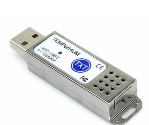 BW PC USB Powered Thermometer Temperature Sensor Data Log- Remote Viewing - Silver N6