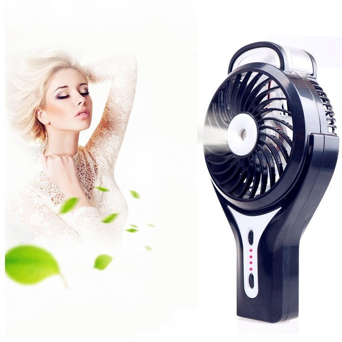 Portable Misting Fan, Silent Handheld USB Mini Fan with Personal Cooling Humidifier for Outdoor Hydrating Water... N17