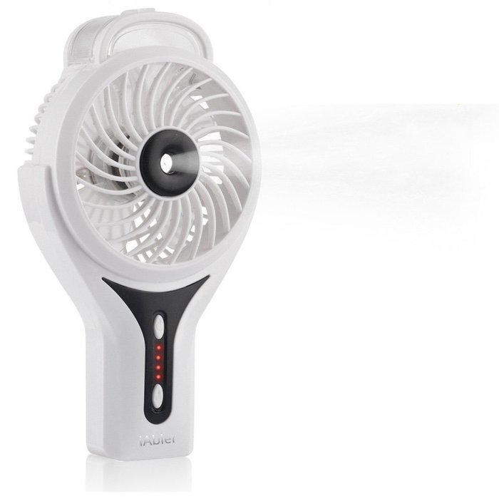 Portable Misting Fan, Silent Handheld USB Mini Fan with Personal Cooling Humidifier for Outdoor Hydrating Water... N20