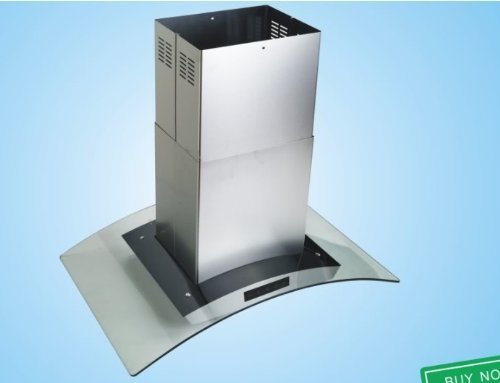 EUREKA 30" Euro Style CC Stainless Steel Island Mount Range Hood. N2