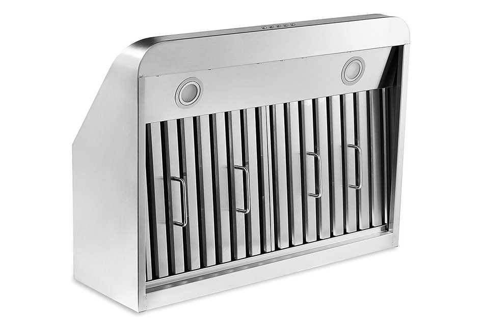 Thorkitchen HRH3002U 30" Under Cabinet Range Hood with 900 CFM Push Control, Stainless Steel