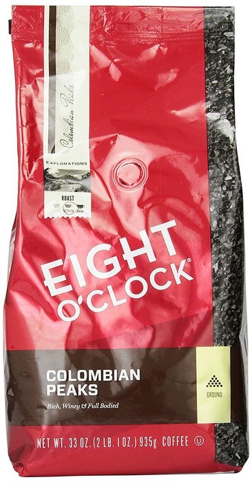 Eight O'Clock Colombian Peaks Ground Coffee, 33-Ounce Bag N3