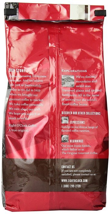 Eight O'Clock Colombian Peaks Ground Coffee, 33-Ounce Bag N4
