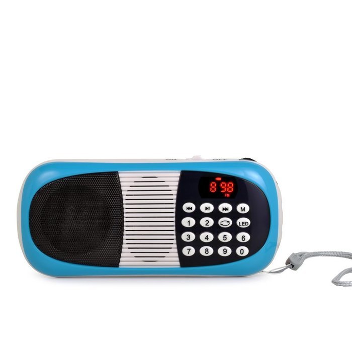 Timorn Mini Portable FM Radio Speaker Music Player Support USB Disk Input/ Micro SD/TF Card For Mobile Phone,MP3... N2