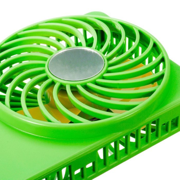 ELEGIANT Hand-held USB Rechargable 3 Speeds Portable Mini USB Summer Cooling Fan Personal Pocket Fan blue N23