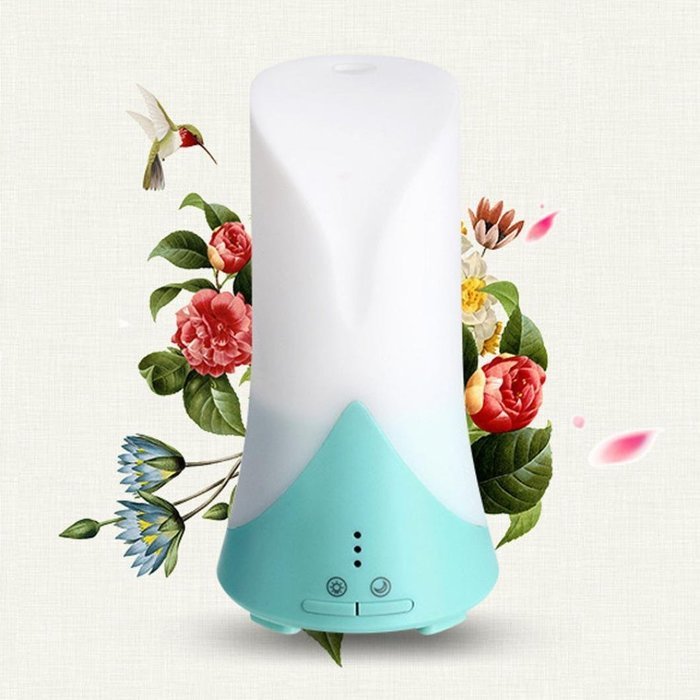 Dacawin 60ml Aroma Humidifier Usb Third Gear Timing Of Atmosphere Air Purifier (White) N9