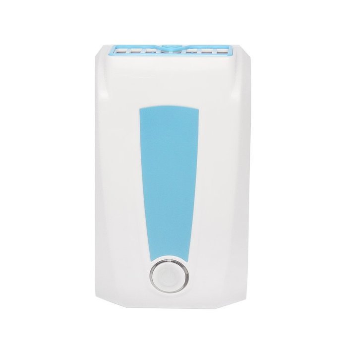 Dreamtop Mini Usb Bladeless Fan Chargeable Creative Air Conditioning Fan Summer Personal Pocket Fan ( Blue)
